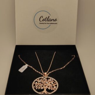 Tree Of Life Crystal Long Necklace HT01