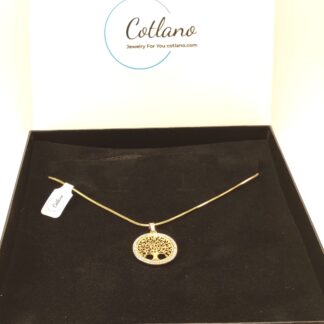 Tree Of Life Crystal Short Necklace HT02